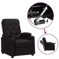 Fauteuil Noir Similicuir