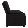 Fauteuil Noir Similicuir