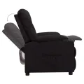 Fauteuil Noir Similicuir