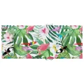 Coussins de chaise à dossier haut lot de 4 multicolore