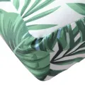 Coussin de palette motif de feuilles 60x61,5x10 cm tissu