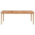 Table Batavia 200x100x75 cm Bois de teck massif