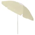 Parasol de plage jaune sable 240 cm