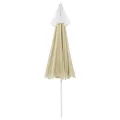Parasol de plage jaune sable 240 cm