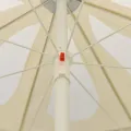 Parasol de plage jaune sable 240 cm