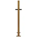 Portail de jardin 105x105 cm acier corten