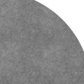 Bâche de piscine gris clair Ø244 cm géotextile polyester