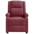 Fauteuil inclinable Rouge bordeaux Tissu