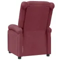 Fauteuil inclinable Rouge bordeaux Tissu
