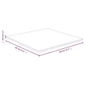 Dessus de table 80x80x1,5 cm bambou