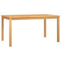 Ensemble à manger de jardin 5pcs Bois de teck massif
