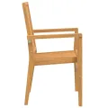 Ensemble à manger de jardin 9 pcs Bois de teck solide