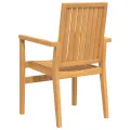 Ensemble à manger de jardin 5pcs Bois de teck massif