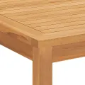 Ensemble à manger de jardin 5pcs Bois de teck massif