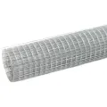 Grillage pour volière acier galvanisé 25x1,5 m argenté
