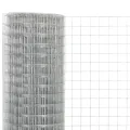Grillage pour volière acier galvanisé 25x1,5 m argenté