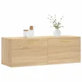 Armoire murale chêne sonoma 100x36,5x35 cm bois d'ingénierie