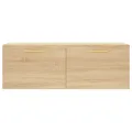 Armoire murale chêne sonoma 100x36,5x35 cm bois d'ingénierie