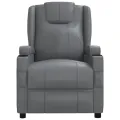 Fauteuil inclinable Anthracite Similicuir
