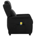 Chaise de massage en tissu noir