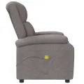 Fauteuil de massage Taupe Tissu