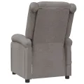 Fauteuil de massage Taupe Tissu