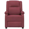 Fauteuil électrique de massage Bordeaux Tissu