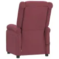 Fauteuil électrique de massage Bordeaux Tissu