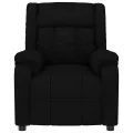 Fauteuil inclinable Noir Tissu