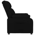 Fauteuil inclinable Noir Tissu