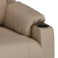 Fauteuil inclinable Cappuccino Similicuir