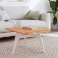 Dessus de table 60x60x1,5 cm carré bois massif de hêtre