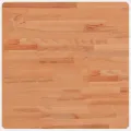 Dessus de table 60x60x1,5 cm carré bois massif de hêtre