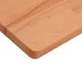 Dessus de table 60x60x1,5 cm carré bois massif de hêtre