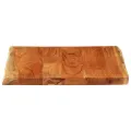 Dessus de bureau 80x80x2,5 cm carré bois massif d'acacia