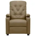 Fauteuil de massage électrique Cappuccino Similicuir
