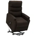 Fauteuil Marron foncé Tissu
