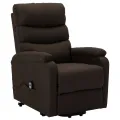 Fauteuil Marron foncé Tissu