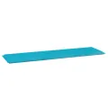 Coussin de banc de jardin - Turquoise, 180x50x4 cm, Tissu Oxford