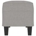 Banc Gris clair 100x35x41 cm Tissu