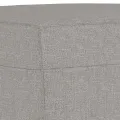 Banc Gris clair 100x35x41 cm Tissu