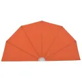 Auvent latéral pliable de terrasse Terre cuite 200 cm