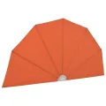 Auvent latéral pliable de terrasse Terre cuite 200 cm
