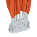 Auvent latéral pliable de terrasse Terre cuite 200 cm
