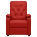 Fauteuil de massage Rouge bordeaux Similicuir