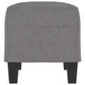 Banc Gris foncé 70x35x41 cm Tissu