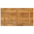 Dessus de table 110x50x3,8cm rectangulaire bois massif manguier