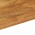 Dessus de table 110x50x3,8cm rectangulaire bois massif manguier