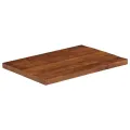 Dessus de table 70x50x2,5 cm rectangulaire bois massif récupéré