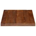 Dessus de table 70x50x2,5 cm rectangulaire bois massif récupéré
